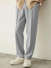 Plain Stripe-Line Jogger - Grey - Drizzle.pk